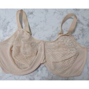 Wacoal Bra 38I Beige Tan Visual Effects Minimizer Underwire 857210